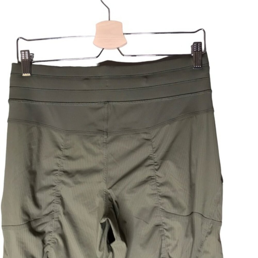 Size 6 Lululemon Studio Pant II *Unlined (Regular) Fatigue Army Green - Picture 12 of 13